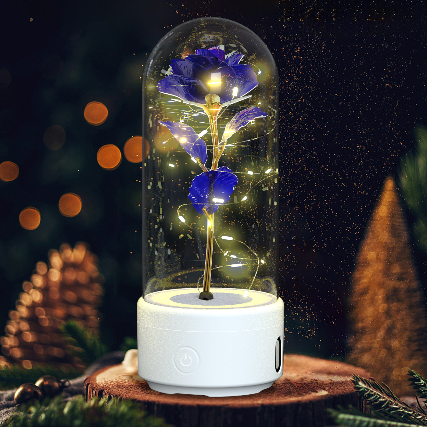 EternalGlow™ Immortal Rose Bluetooth Lamp