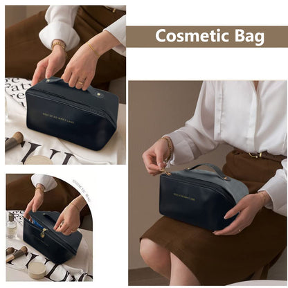 GlamVault™ Travel Makeup Organizer