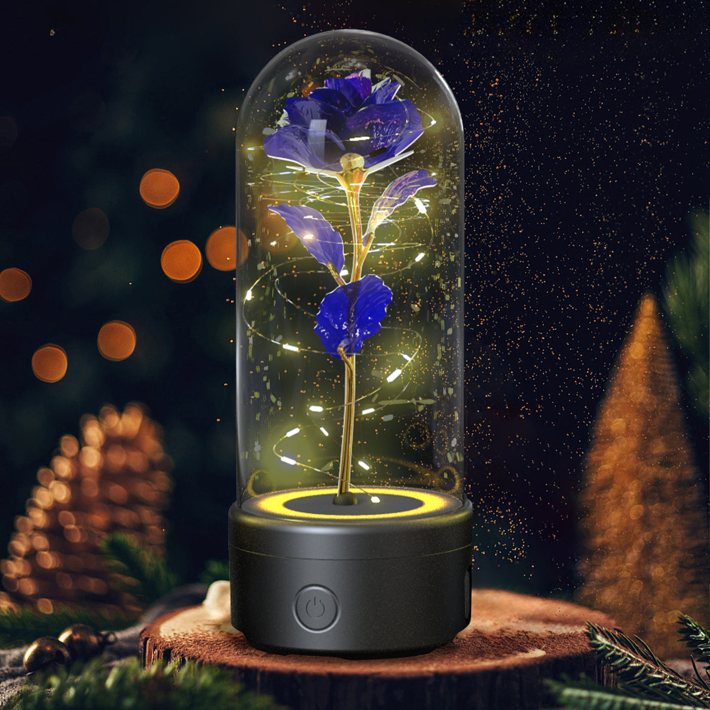 EternalGlow™ Immortal Rose Bluetooth Lamp