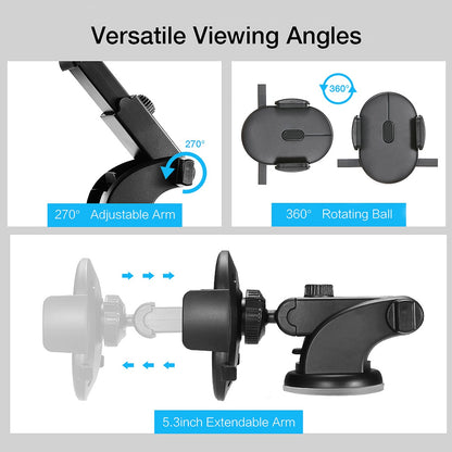 FlexiMount™ Pro Telescopic Car Phone Holder