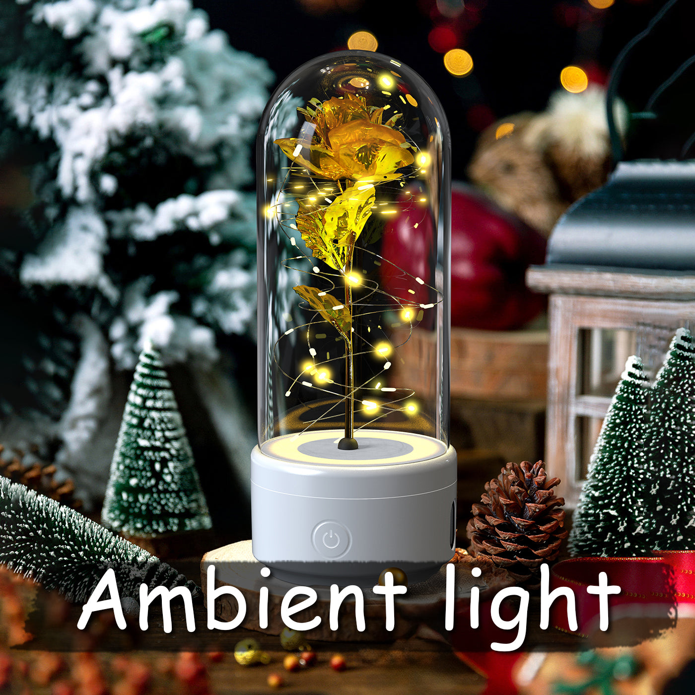 EternalGlow™ Immortal Rose Bluetooth Lamp