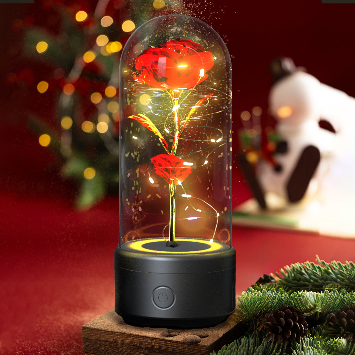 EternalGlow™ Immortal Rose Bluetooth Lamp