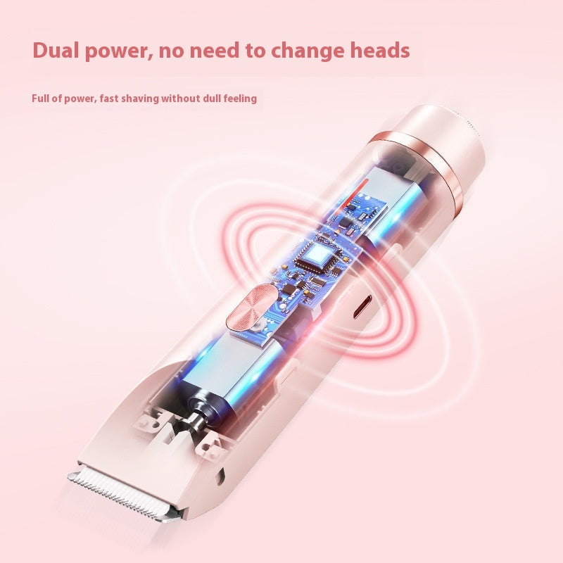 SmoothGlide™ 2-in-1 Women’s Electric Trimmer