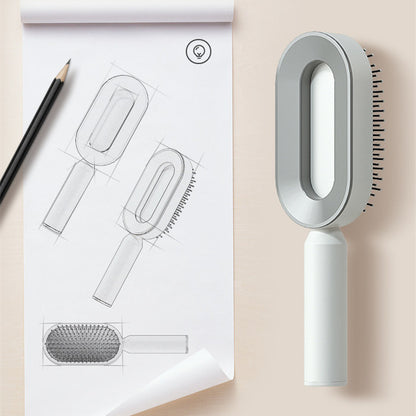 SilkEase™ Self-Cleaning Hair Brush