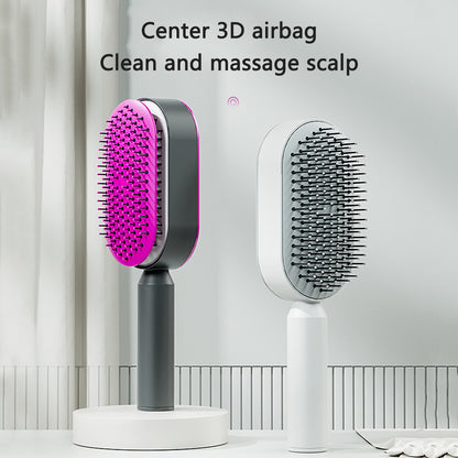 SilkEase™ Self-Cleaning Hair Brush