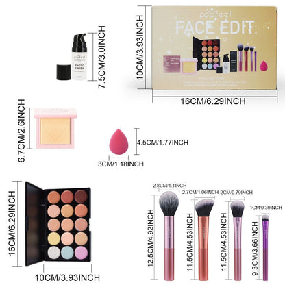GlamVault™ All-in-One Eye & Face Makeup Set