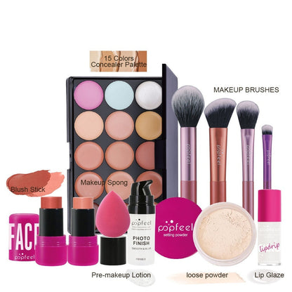 GlamVault™ All-in-One Eye & Face Makeup Set