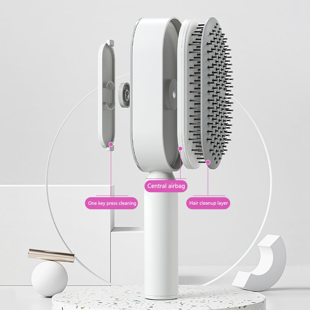 SilkEase™ Self-Cleaning Hair Brush