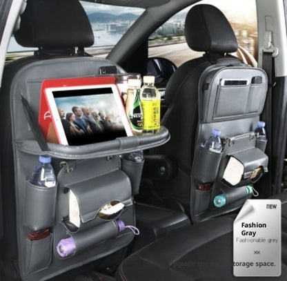 SeatVault™ Premium PU Leather Car Organizer